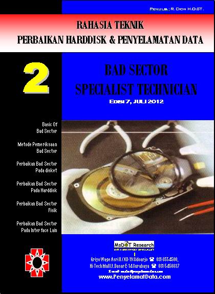 02 Bad Sector Specialist Technician Training - Book