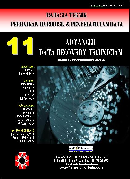 11 Advanced Data Recovery Technician Training - Book