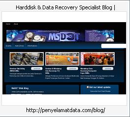Preview PenyelamatDataBlog