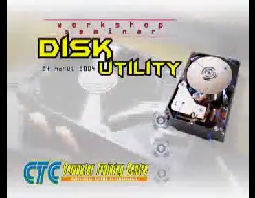 Seminar Disk Utility UNIKA 2004-1 Seminar Disk Utility UNIKA 2004-1